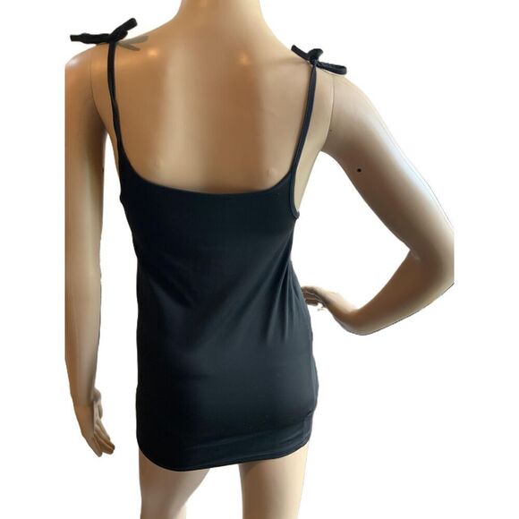 Shein Black Sleeveless Scoop Neck Solid Tank Top Size S - Picture 6 of 13